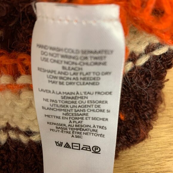 Kimchi Blue sweater SZ S/P cropped open knit dropped shoulder boxy y2k - Picture 5 of 8